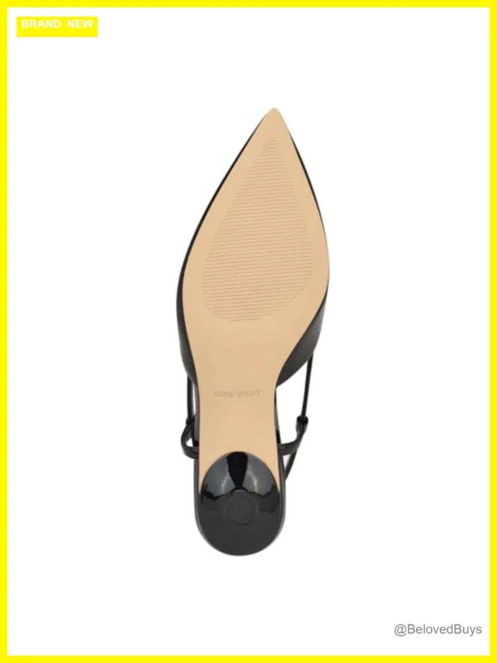 Nine West Rhonda Pointed Toe Kitten Heel Pump with Adjustable Ankle Strap, Faux